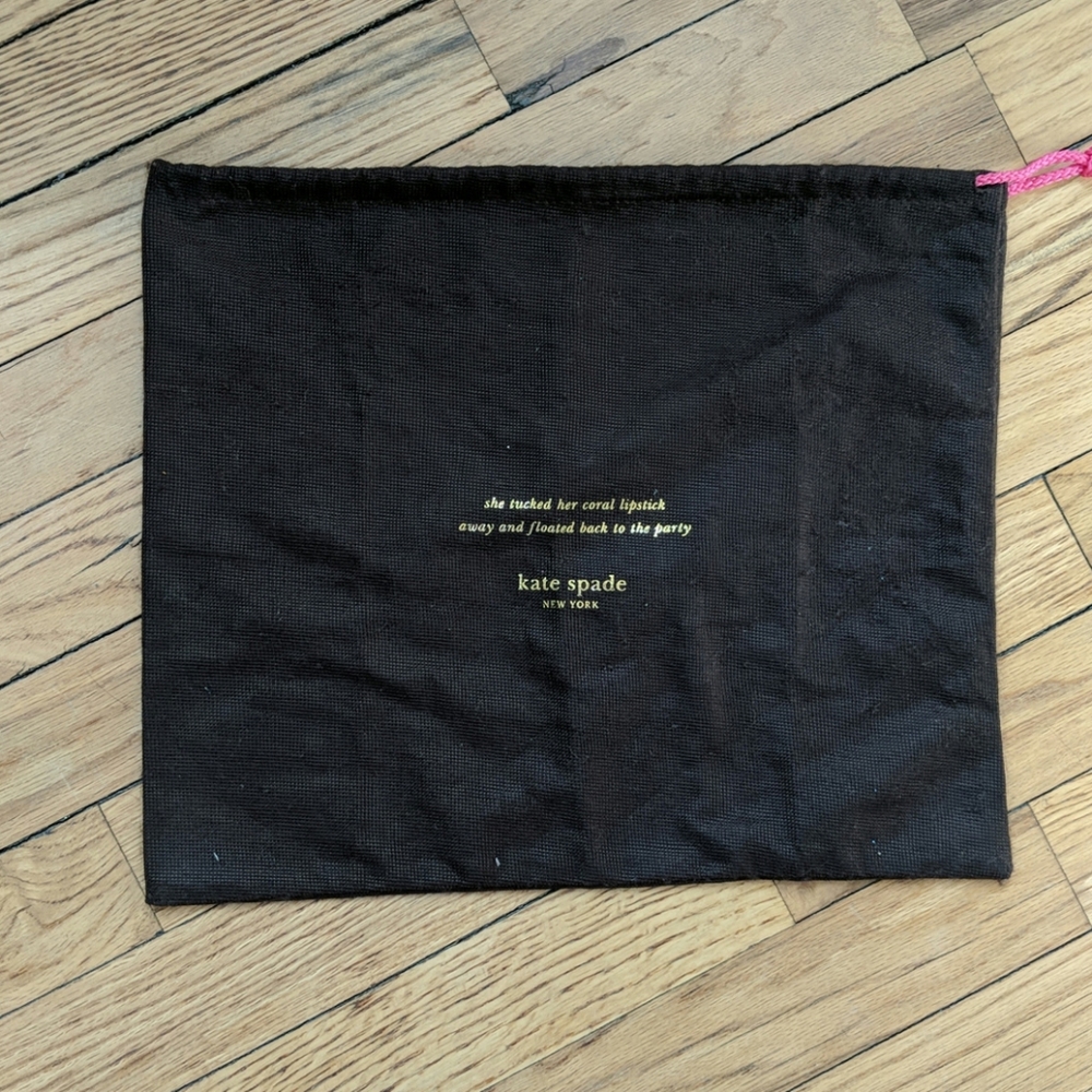 Kate Spade dustbag shoes 11" x 13.5"
